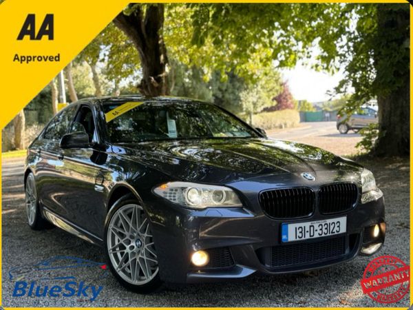 BMW 5-Series Saloon, Diesel, 2013, Grey