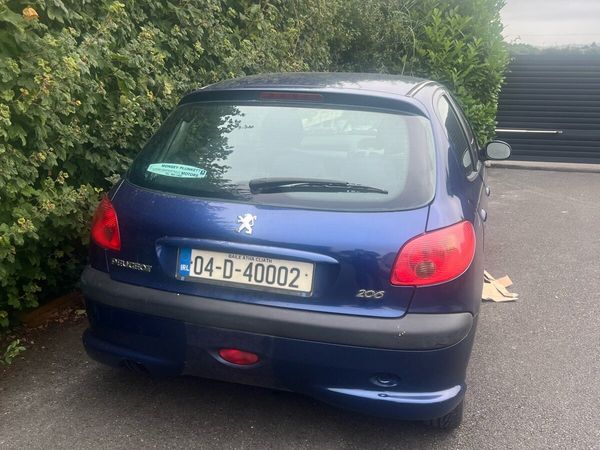 Peugeot 206 Hatchback, Petrol, 2004, Blue