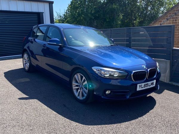 BMW 1-Series Hatchback, Diesel, 2016, Blue