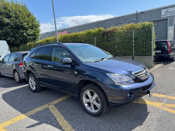 Lexus RX SUV, Petrol Hybrid, 2008, Blue