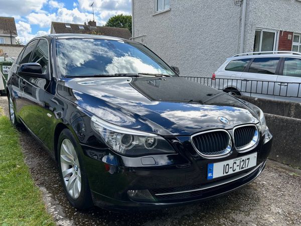 BMW 5-Series Saloon, Diesel, 2010, Black