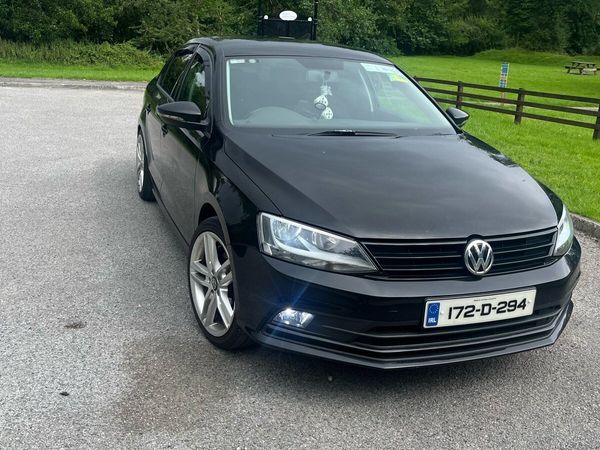 Volkswagen Jetta Saloon, Diesel, 2017, Black