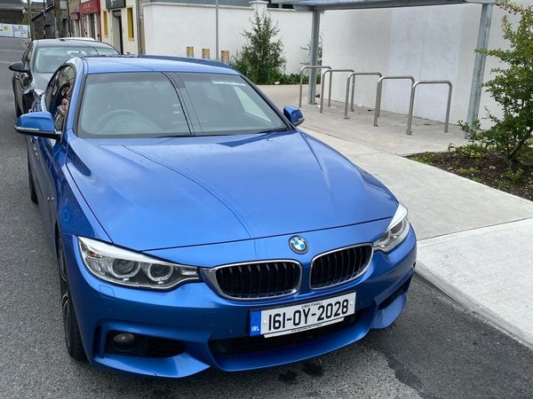 BMW 4-Series Coupe, Diesel, 2016, Blue