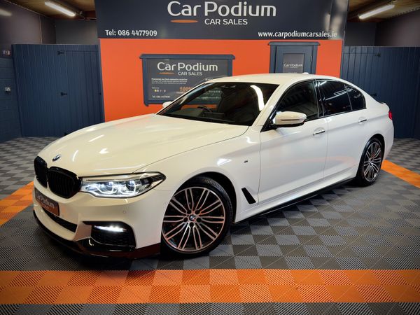 BMW 5-Series Saloon, Diesel, 2018, White
