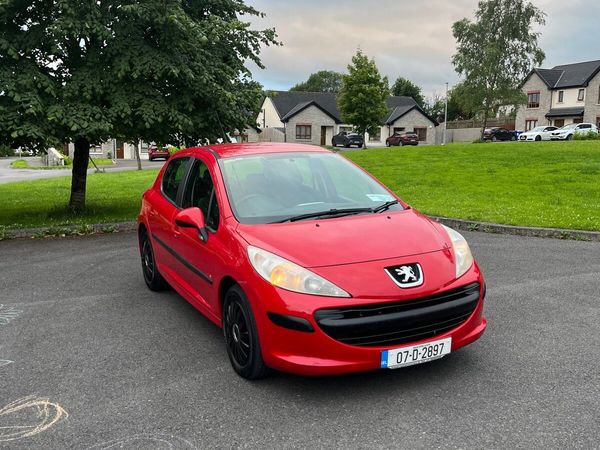 Peugeot 207 Hatchback, Petrol, 2007, Red