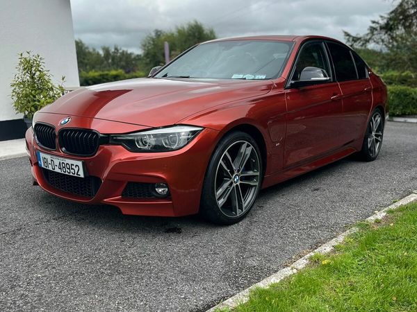 BMW 3-Series Saloon, Petrol Plug-in Hybrid, 2018, Orange