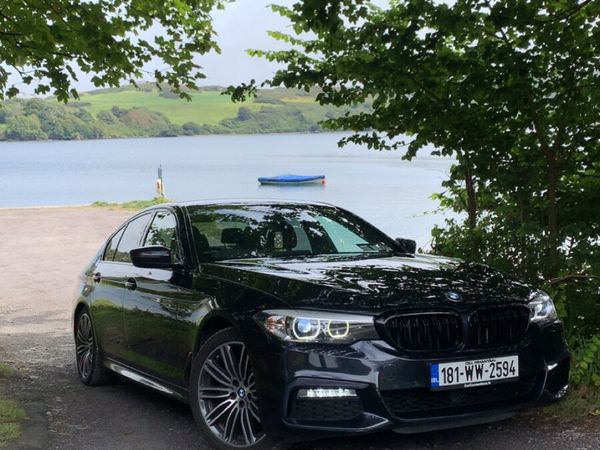BMW 5-Series Saloon, Diesel, 2018, Black