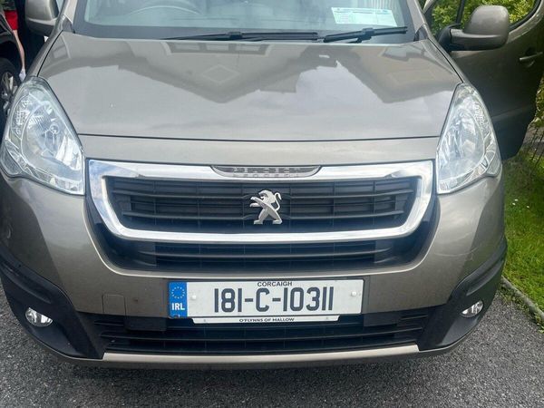 Peugeot Partner Tepee Estate/Jeep, Diesel, 2018, Brown