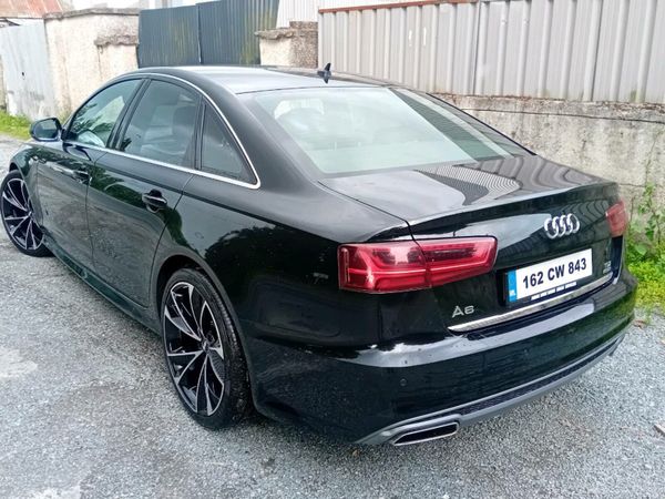 Audi A6 Saloon, Diesel, 2016, Black