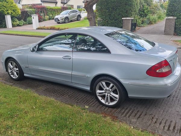 Mercedes-Benz CLK Coupe, Petrol, 2005, Silver