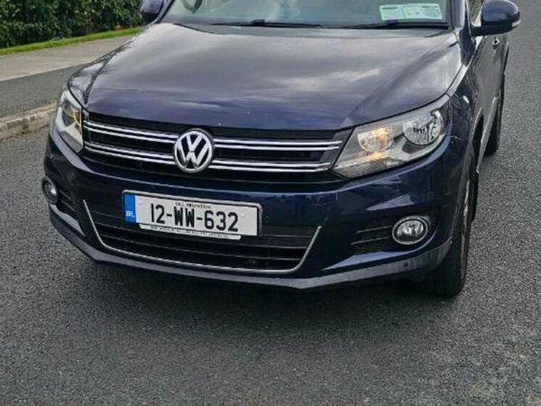 Volkswagen Tiguan SUV, Diesel, 2012, Blue