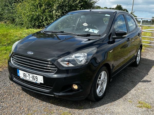 Ford KA Hatchback, Petrol, 2018, Black