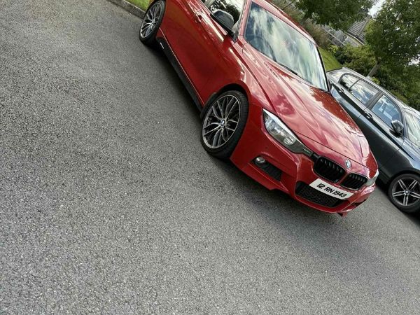 BMW 3-Series Saloon, Diesel, 2012, Red