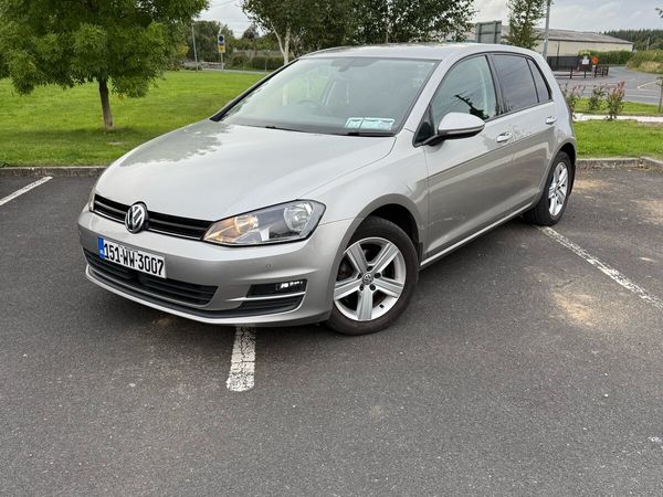 Volkswagen Golf Hatchback, Diesel, 2015, Silver