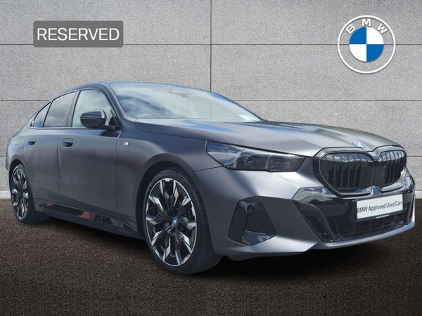 BMW 5-Series Saloon, Petrol Plug-in Hybrid, 2025, Grey