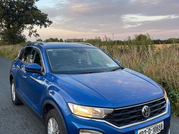 Volkswagen T-Roc SUV, Petrol, 2019, Blue