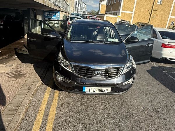 Kia Sportage SUV, Diesel, 2011, Black