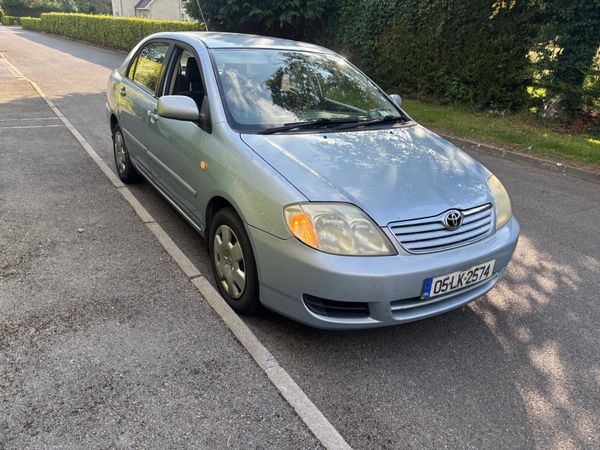 Toyota Corolla Saloon, Petrol, 2005, Blue
