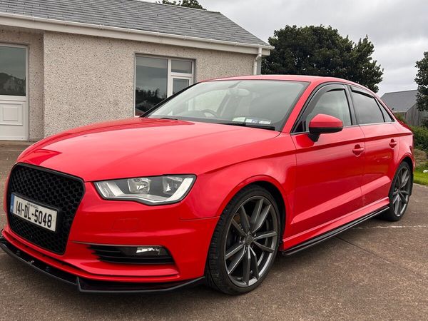 Audi A3 Saloon, Diesel, 2014, Red