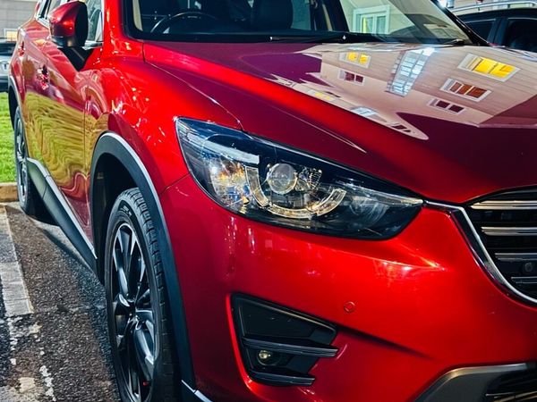 Mazda CX-5 SUV, Diesel, 2015, Red