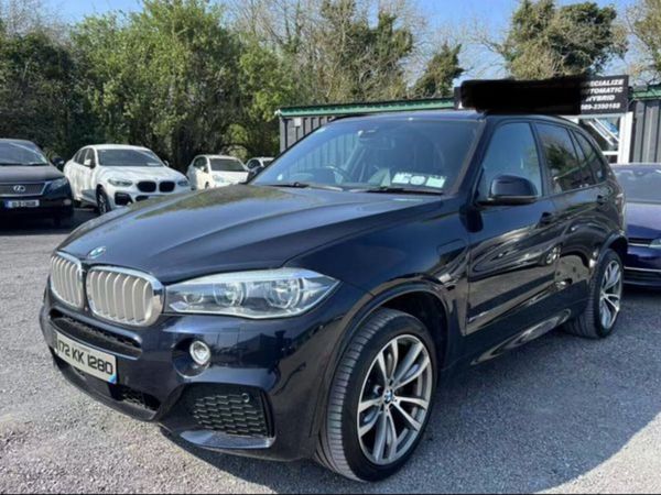 BMW X5 SUV, Petrol Plug-in Hybrid, 2017, Black