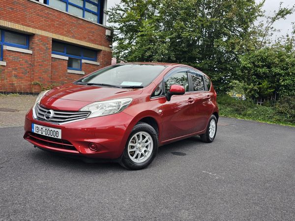 Nissan Note Hatchback, Petrol, 2013, Red