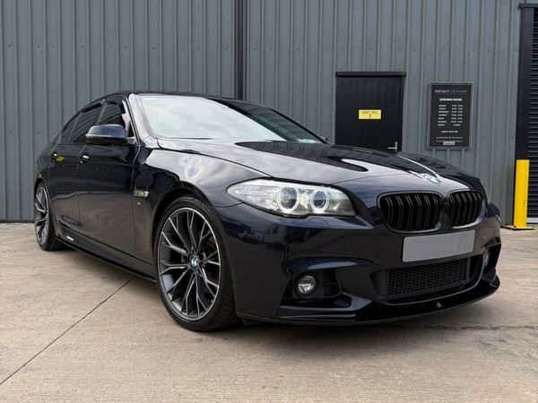 BMW 5-Series Saloon, Diesel, 2015, Black