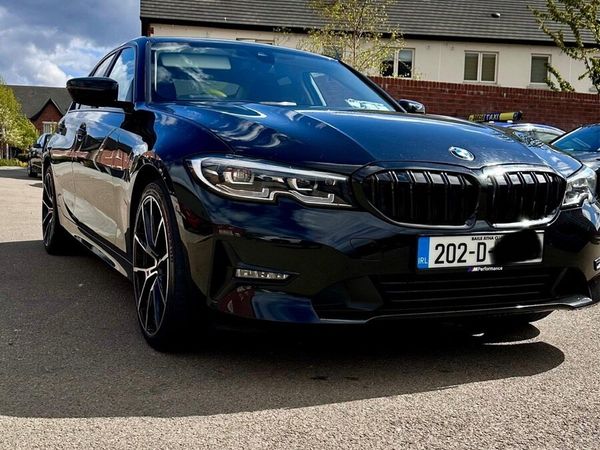 BMW 3-Series Saloon, Petrol Plug-in Hybrid, 2020, Black