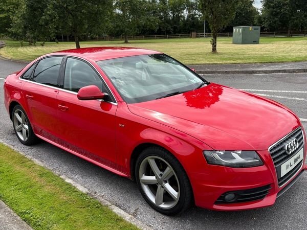 Audi A4 Saloon, Diesel, 2011, Red