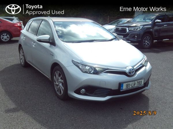 Toyota Auris Hatchback, Petrol Hybrid, 2018, Grey