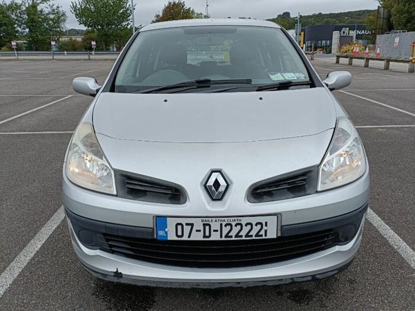 Renault Clio Hatchback, Petrol, 2007, Silver