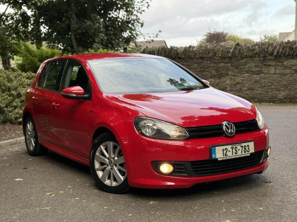 Volkswagen Golf Hatchback, Diesel, 2012, Red