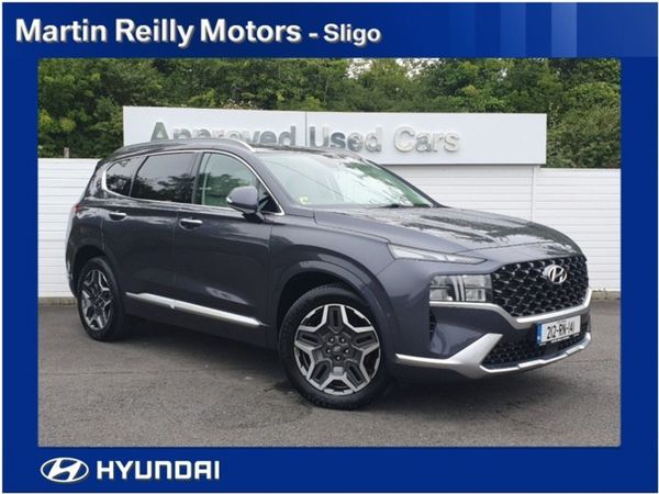 Hyundai Santa Fe Estate, Petrol Plug-in Hybrid, 2021, Blue