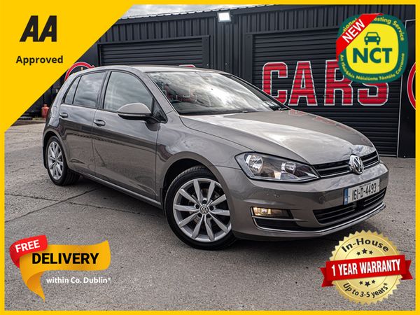 Volkswagen Golf Hatchback, Diesel, 2016, Grey