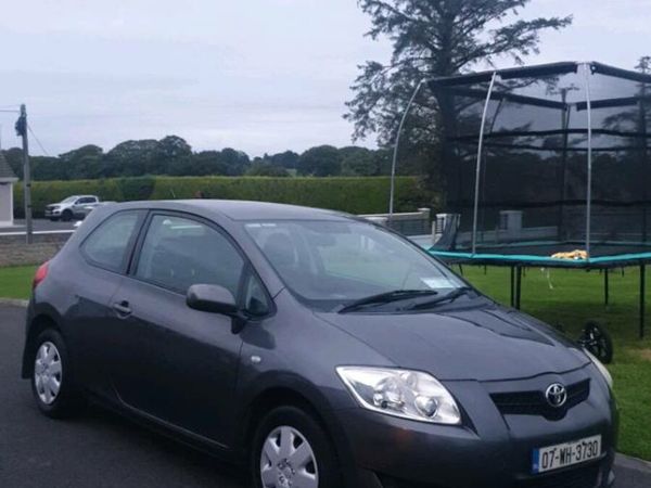 Toyota Auris Hatchback, Petrol, 2007, Grey