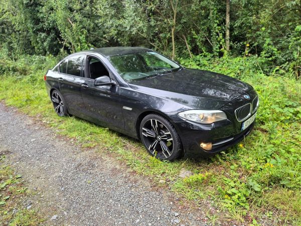 BMW 5-Series Saloon, Diesel, 2013, Black