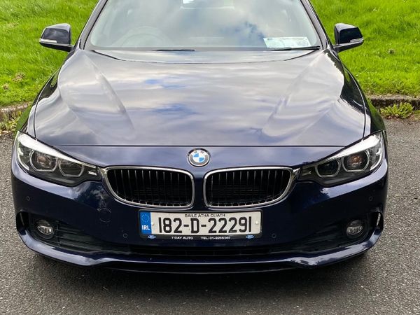 BMW 4-Series Saloon, Diesel, 2018, Blue