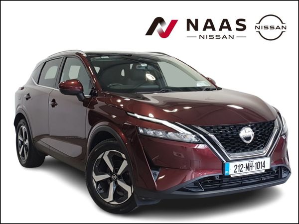 Nissan Qashqai MPV, Petrol, 2021, Red