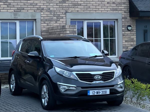Kia Sportage SUV, Diesel, 2012, Black