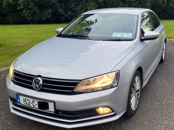 Volkswagen Jetta Saloon, Petrol, 2015, Silver