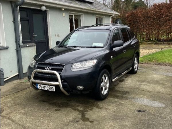 Hyundai Santa Fe SUV, Diesel, 2009, Black