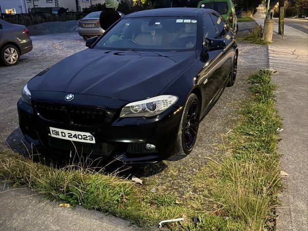 BMW 5-Series Saloon, Diesel, 2013, Black