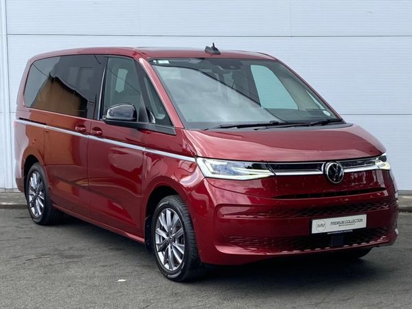Volkswagen Multivan MPV, Petrol Plug-in Hybrid, 2022, Red