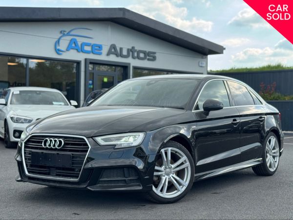 Audi A3 Saloon, Petrol, 2018, Black