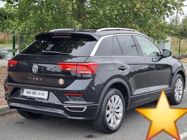 Volkswagen T-Roc SUV, Petrol, 2020, Black