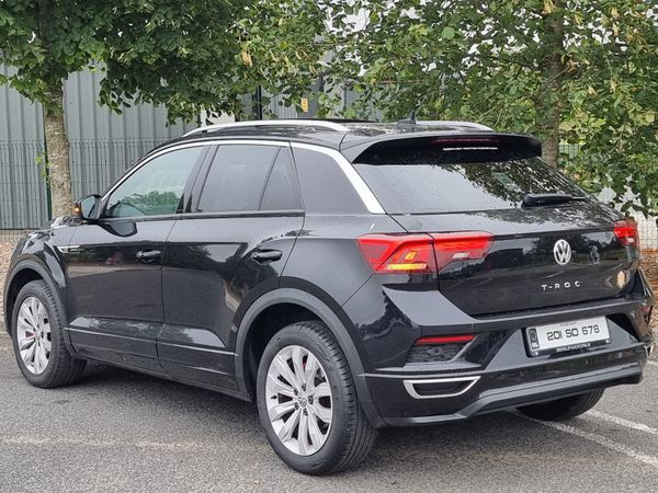 Volkswagen T-Roc SUV, Petrol, 2020, Black