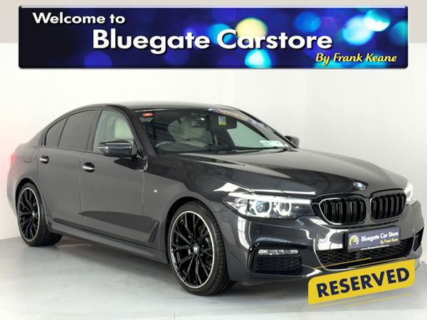 BMW 5-Series Saloon, Diesel, 2018, Grey