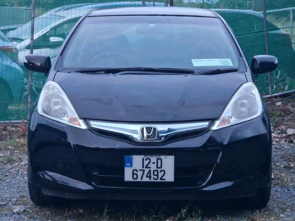 Honda Fit Hatchback, Petrol Hybrid, 2012, Black