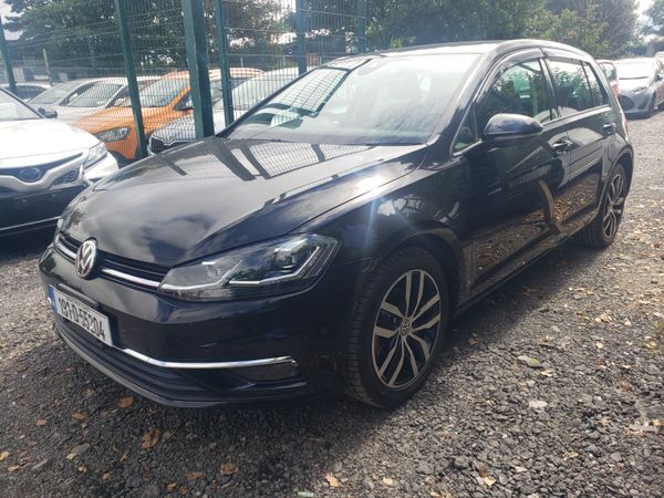 Volkswagen Golf Hatchback, Petrol, 2019, Black