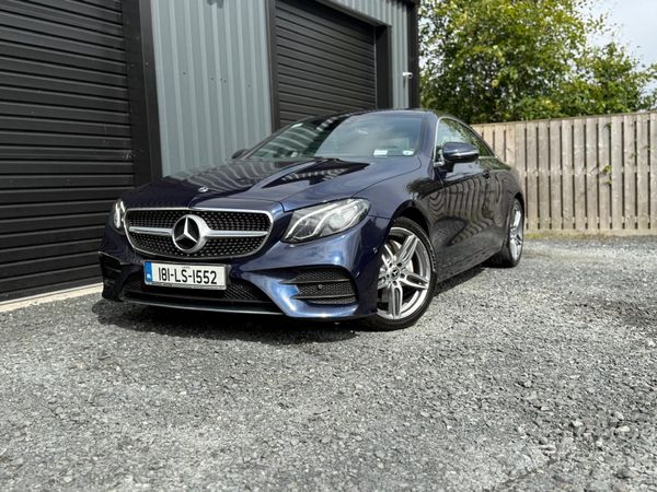 Mercedes-Benz E-Class Coupe, Diesel, 2018, Blue